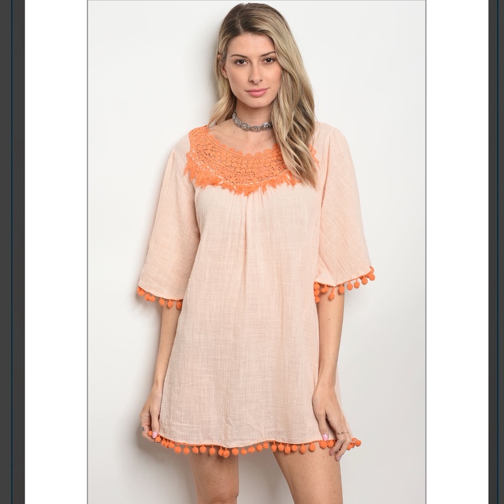 ⭐️Gauzy Boho Tunic 🦋 - Picture 1 of 3